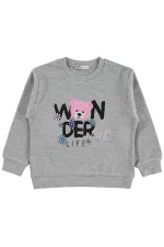 Kız Çocuk Sweatshirt Km 2-5 Yaş Grimelanj - Paket