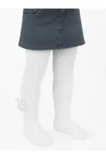 Kız Çocuk Külotlu Çorap 2-9 Yaş Beyaz - Paket