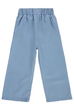 Kız Çocuk Pantolon 2-5 Yaş Mavi - Paket