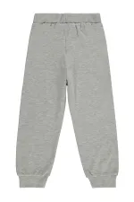 Pantalon de survêtement garçon Km 2-5 ans Gris chiné - Emballage