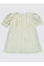 Bebek Jile ve Elbise 0-24 Ay Ekru - Paket