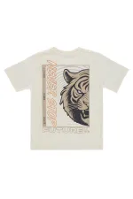 T-shirt garçon Km 6-9 ans écru - Emballage