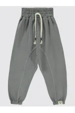 Bas de survêtement garçon 2-5 ans anthracite - Lot