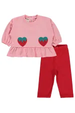 Bebek Takım 6-18 Ay Bebe Pembe - Paket