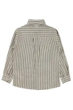 Boys' Shirt, Ages 10-13, Brown - Pack