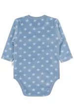 Body bébé à boutons-pression 0-24 mois bleu glacier - Lot