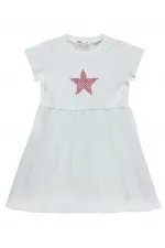 Girls' Jumpsuit and Dress, Ages 6-9, Off-White - Package