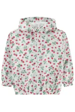 Kız Çocuk Yağmurluk 6-9 Yaş Ekru - Paket