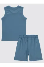 Boys Pajama Set 2-5 Years Indigo - Package