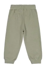 Boys Tracksuit Bottoms 2-5 Years Old Light Khaki - Pack