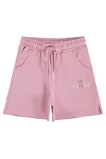 Short pour fille, 10-13 ans, rose foncé - Lot