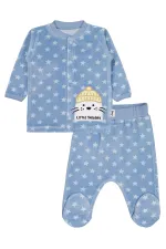 Baby Pajama Set 0-24 Months Ice Blue - Pack