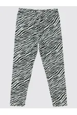 Collants pour filles de 6 à 9 ans, écru - Paquet