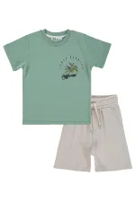 Boys' Team Set 2-5 Years Old, Light Green - Pack