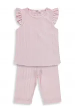 Kız Çocuk Pijama Takımı 2-5 Yaş Pembe - Paket