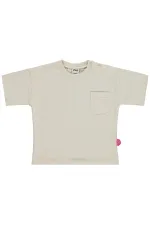 Bebek Tişört 0-24 Ay Açık Bej - Paket