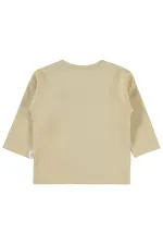 Sweat-shirt bébé 0-24 mois couleur pierre - Lot
