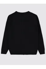 Gilet noir pour fille de 10 à 13 ans - Emballage