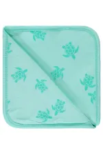 Ensemble couverture et lange pour bébé 0-24 mois blanc - Emballage