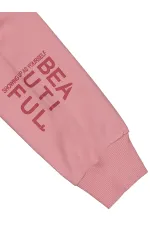 Girl Cardigan 10-13 Years Old Dusty Rose - Package