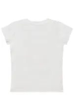 Kız Çocuk Tişört Km 2-5 Yaş Kırık Beyaz - Paket