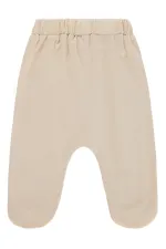 Combinaison bébé simple pour bébé de 0 à 24 mois, couleur beige - Lot