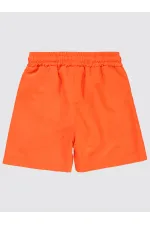 Boys' Swim Shorts 10-13 Years Old Orange - Package
