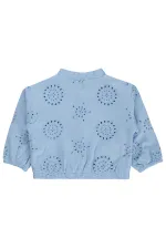 Gilet bébé 0-24 mois bleu doux - Emballage