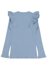 Girl's Sweatshirt 10-13 Years Blue - Package