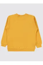 Boy Sweatshirt 2-5 Years Mustard - Pack