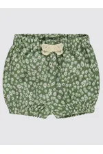 Baby Shorts 0-24 Months Green - Package