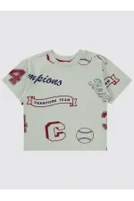 Boys T-Shirt 6-9 Years Old Claret Red - Package