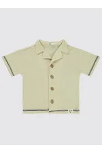 Erkek Çocuk Gömlek 2-5 Yaş Ekru - Paket