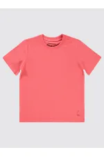 T-shirt garçon 6-9 ans - Bouche rose - Emballage