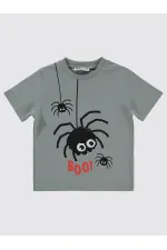 Boy T-Shirt 2-5 Years Old Dyed Gray - Pack