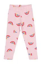 Collants roses pour fille de 2 à 5 ans - Paquet