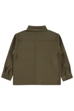 Boys' Shirt, Ages 6-9, Khaki - Pack