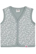 Gilet bébé vert 0-24 mois - Emballage