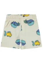 Erkek Çocuk Şort 2-5 Yaş Taş Rengi - Paket