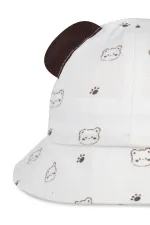 Bonnet bébé blanc 0-24 mois - Emballage