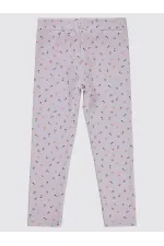 Leggings pour filles de 6 à 9 ans, lilas - Emballage