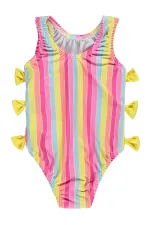 Kız Çocuk Mayo Set 6-13 Yaş Pembe - Paket