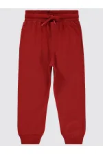 Bas de survêtement garçon 2-5 ans, couleur cuivre foncé - Lot