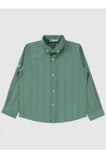 Chemise garçon 10-13 ans kaki - Emballage