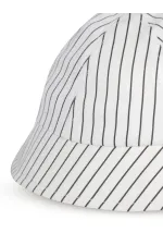 Bonnet garçon, 6-9 ans, blanc - Emballage