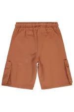 Erkek Çocuk Kapri 6-9 Yaş Açık Kiremit - Paket