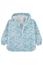 Kız Çocuk Yağmurluk 6-9 Yaş Kırık Beyaz - Paket