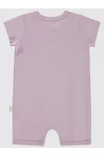 Grenouillères bébé 0-24 mois lilas - Emballage