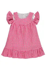 Girls' Jumpsuit and Dress Set, Ages 2-5, Red - Package