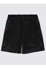 Short garçon noir 6-9 ans - Emballage